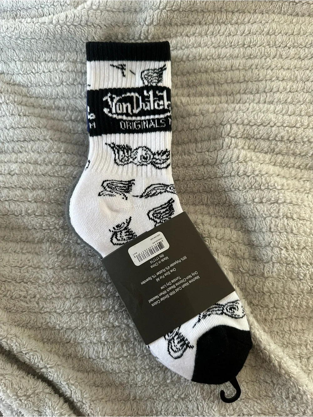 Von Dutch Originals 3-Pack Quarter Socks (Brand New With Tags)